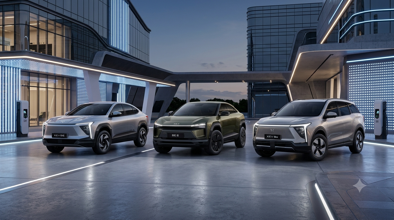 Mahindra BEV lineup — BE 6, XEV 9e, XEV 9S
